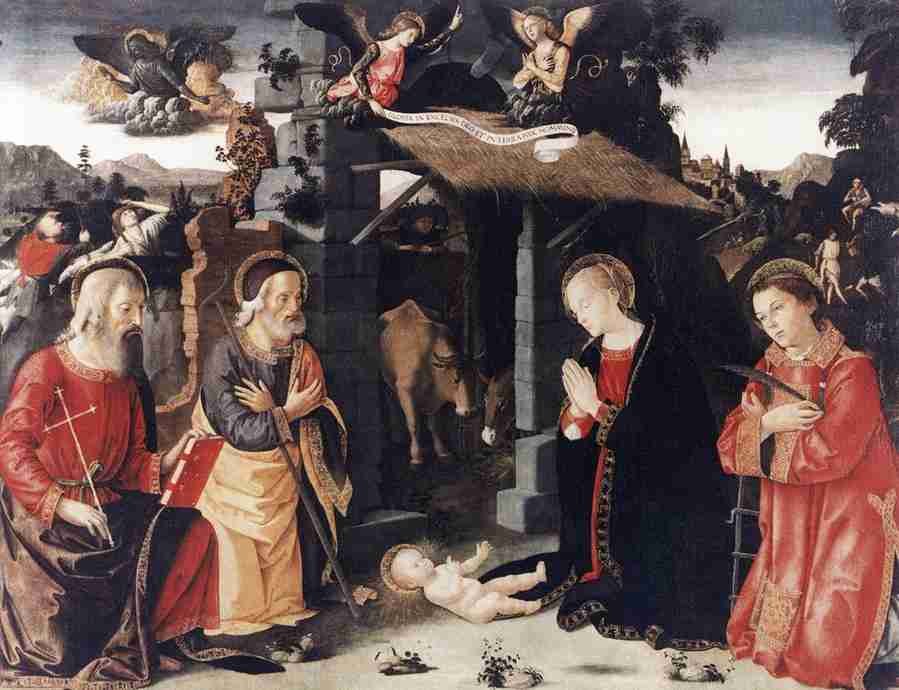 nativity 5 Art A4 Photo Print