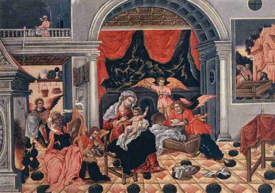 nativity 54 Art A4 Photo Print