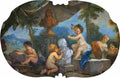 natoire allegory sculpture Art A4 Photo Print