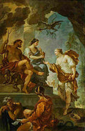 natoire psyche and proserpina Art A4 Photo Print