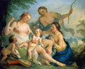 natoire venus and cupid Art A4 Photo Print