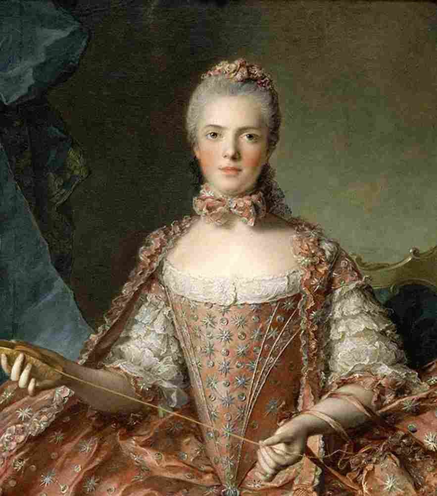 natt Madame Adelaide de France Tying Knots Art A4 Photo Print