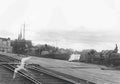 naval destroyer port Vintage world war A4 Photo Print