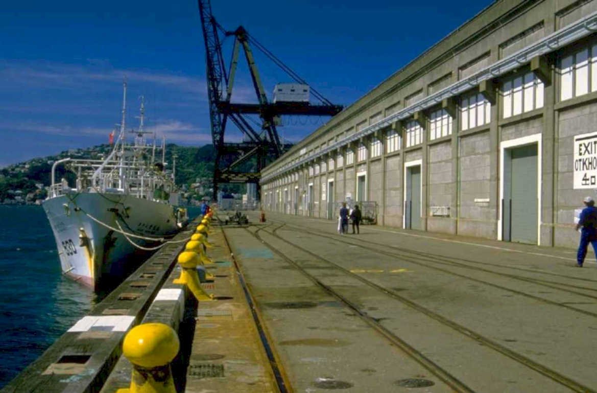naval ship docking 1 1980s 1990s A4 Photo Print