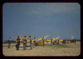 navy aircraft yellow Vintage world war A4 Photo Print