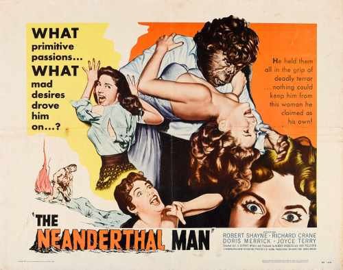 neanderthal man  02 film star poster A4 Photo Print