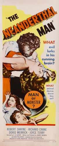 neanderthal man  03 film star poster A4 Photo Print
