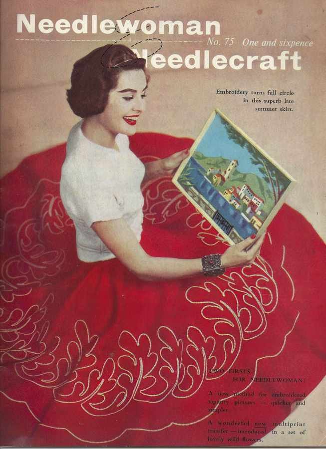 needlewoman jul581 Vintage Advert A4 Photo Print