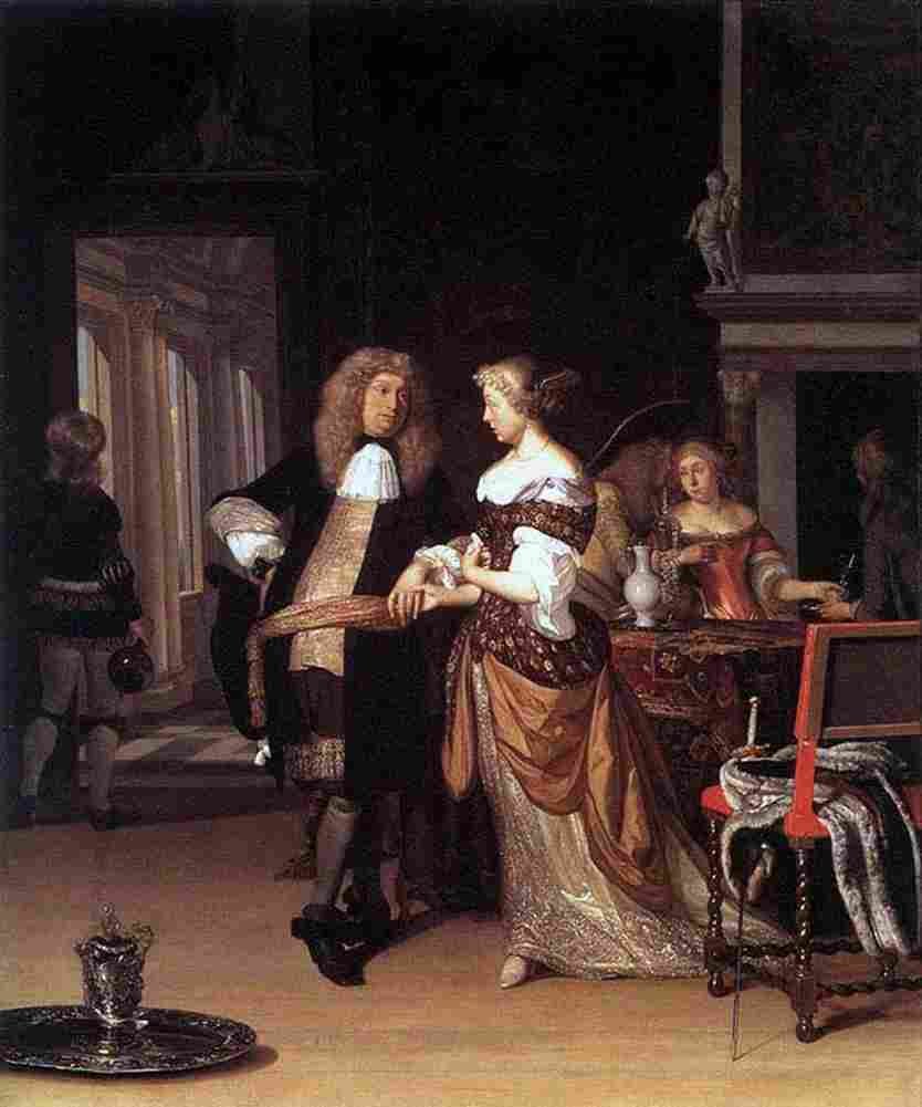 neg couple in an interior Art A4 Photo Print