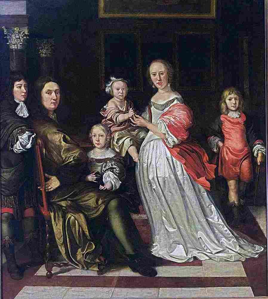 neg family portrait Art A4 Photo Print