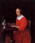 neg lady drawing Art A4 Photo Print