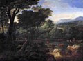 neg pastoral landscape Art A4 Photo Print