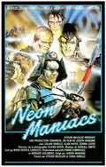 neon maniacs  01 film star poster A4 Photo Print