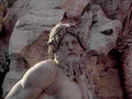 neptune statue roots1980s 1990s A4 Photo Print