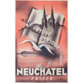 neuchatel jean pierre chatelain 1937 2 Advert A4 Photo Print
