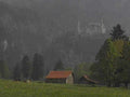 neuschwanstein castle barns1980s 1990s A4 Photo Print