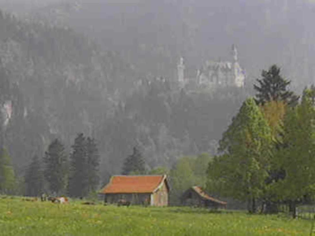 neuschwanstein castle bavaria 11980s 1990s A4 Photo Print