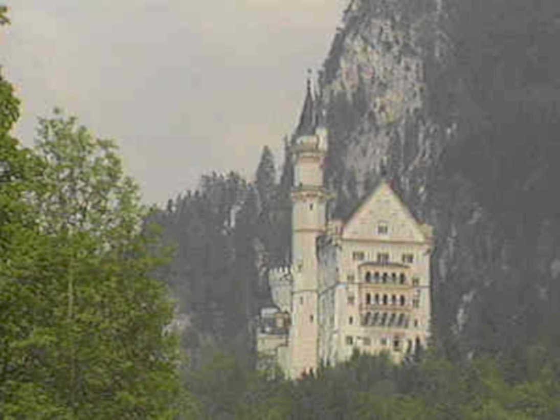 neuschwanstein castle bavaria1980s 1990s A4 Photo Print