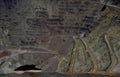 nevada openpitmine excavation Vintage A4 Photo Print