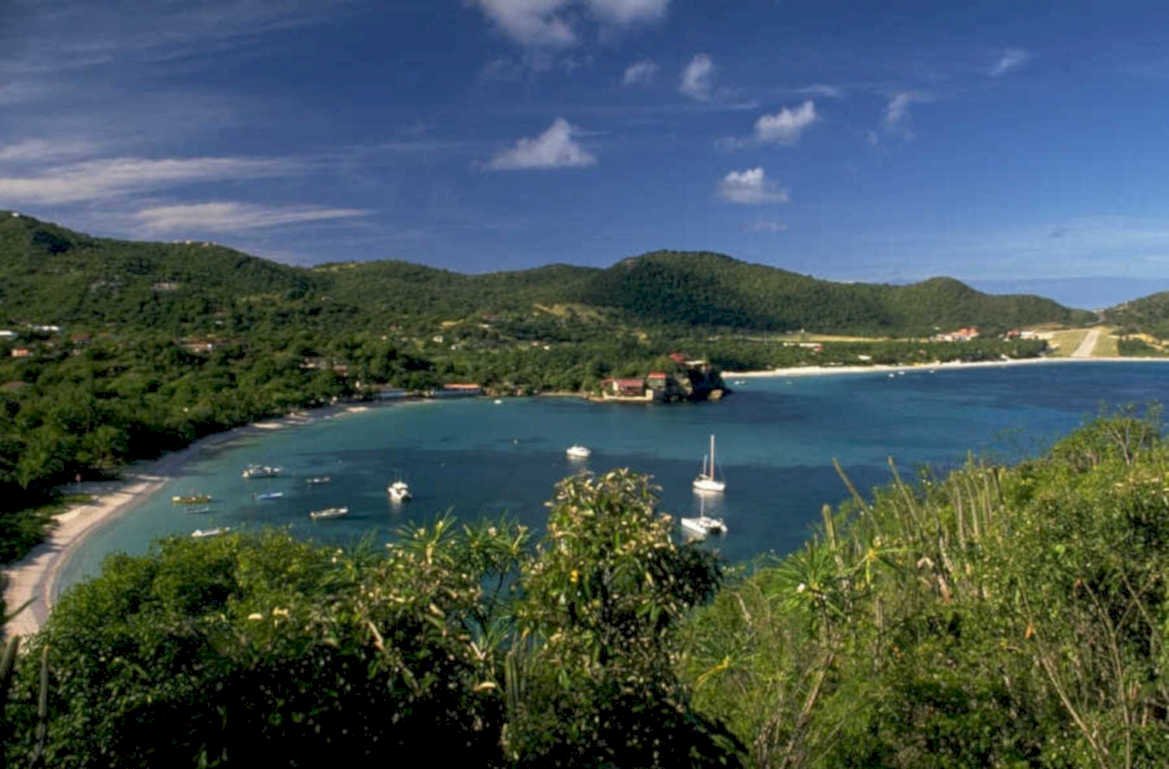 nevis landscape bay 1980s 1990s A4 Photo Print
