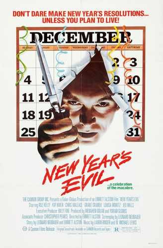new years evil  01 film star poster A4 Photo Print