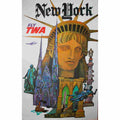new york twa david klein 1960 12 Advert A4 Photo Print
