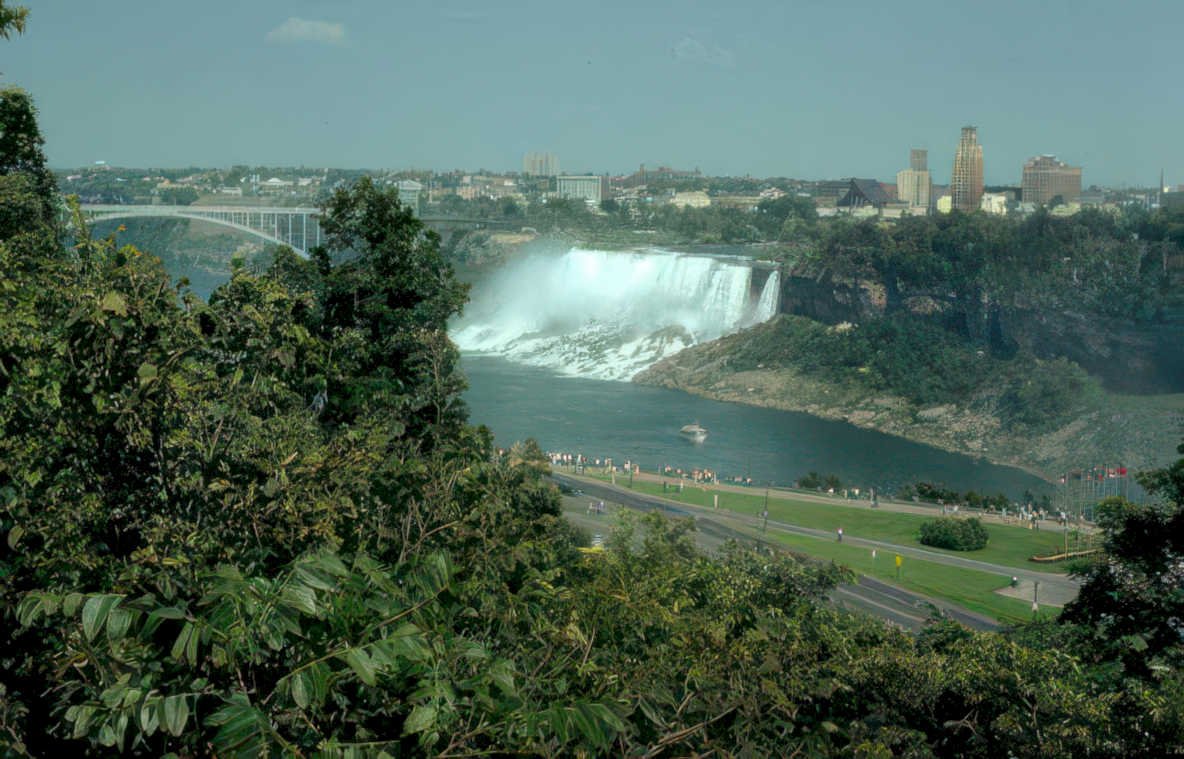 niagara falls canada Vintage A4 Photo Print
