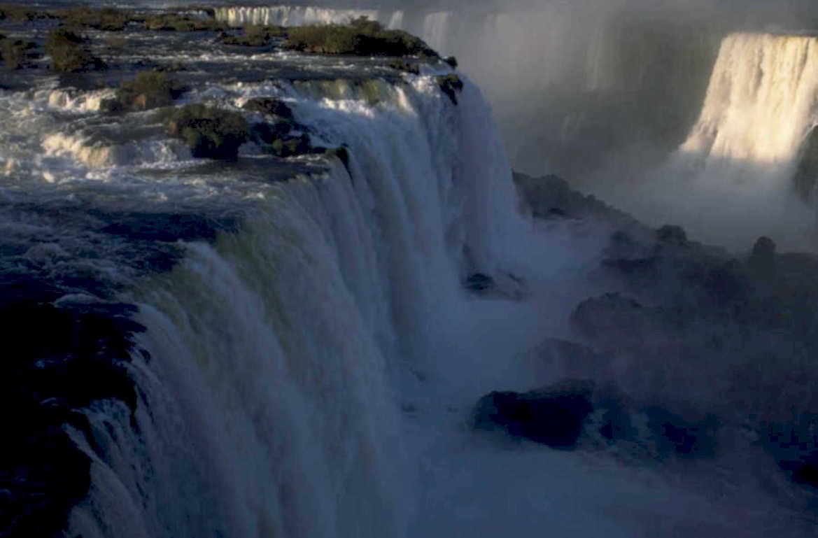 niagara falls golden 1980s 1990s A4 Photo Print
