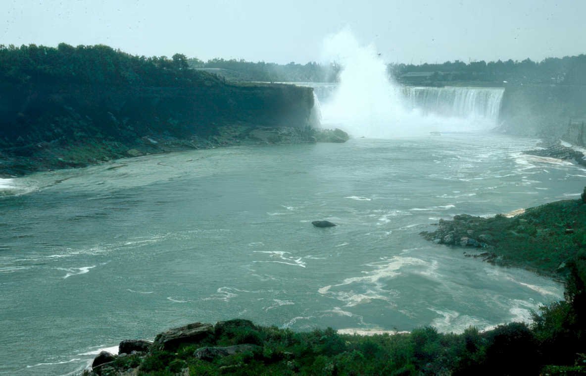 niagara falls water Vintage A4 Photo Print