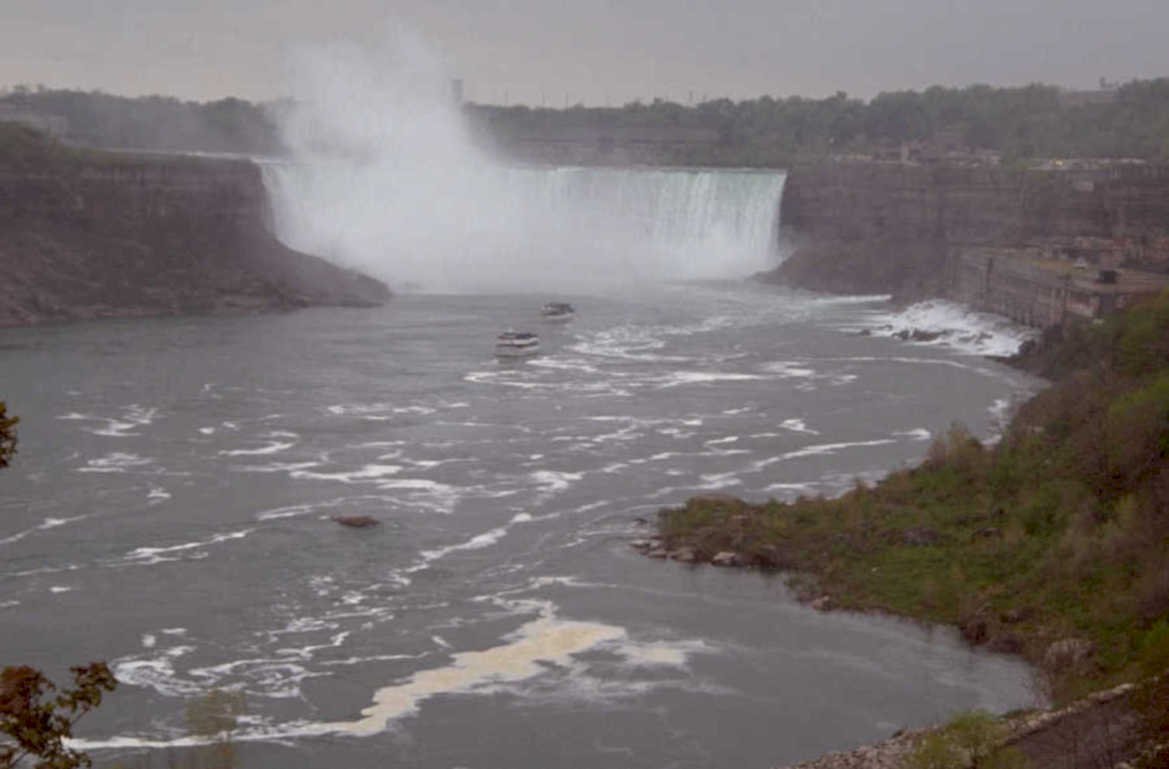 niagara falls waterfall 1980s 1990s A4 Photo Print