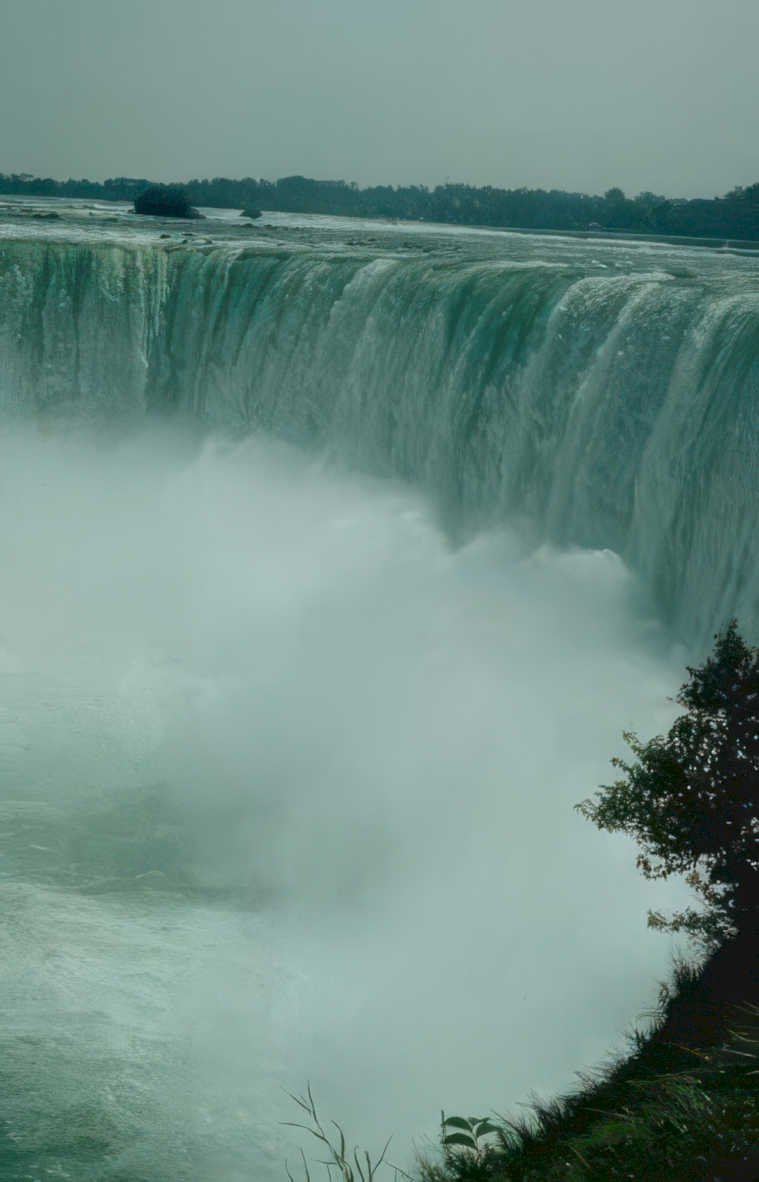 niagara falls waterfall Vintage A4 Photo Print