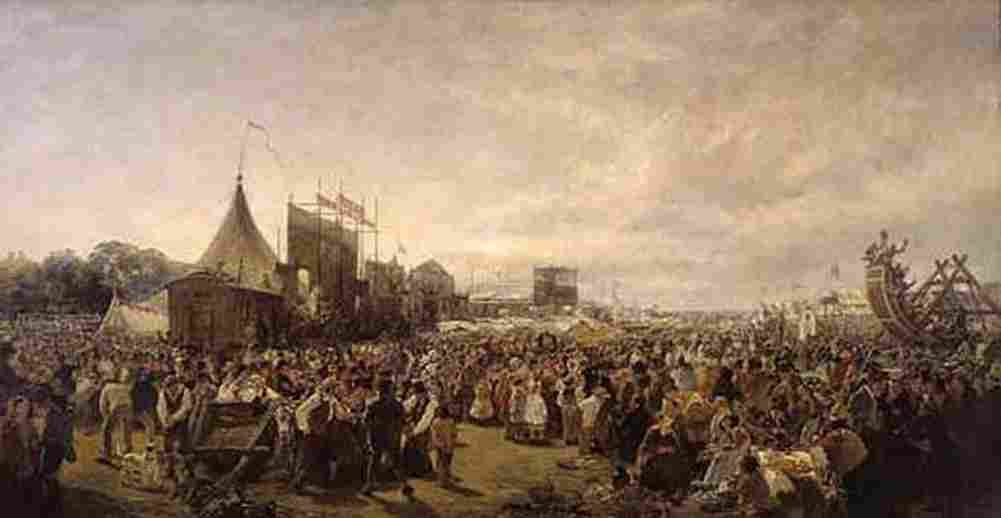 nic Donnybrook Fair Art A4 Photo Print