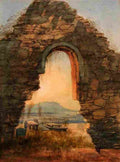 nich Belfast from Knockbreda Old Church Art A4 Photo Print