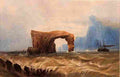 nich Steamer off Staffa Art A4 Photo Print