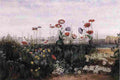 nich Wild Flowers with the Mussenden Temple in View Art A4 Photo Print
