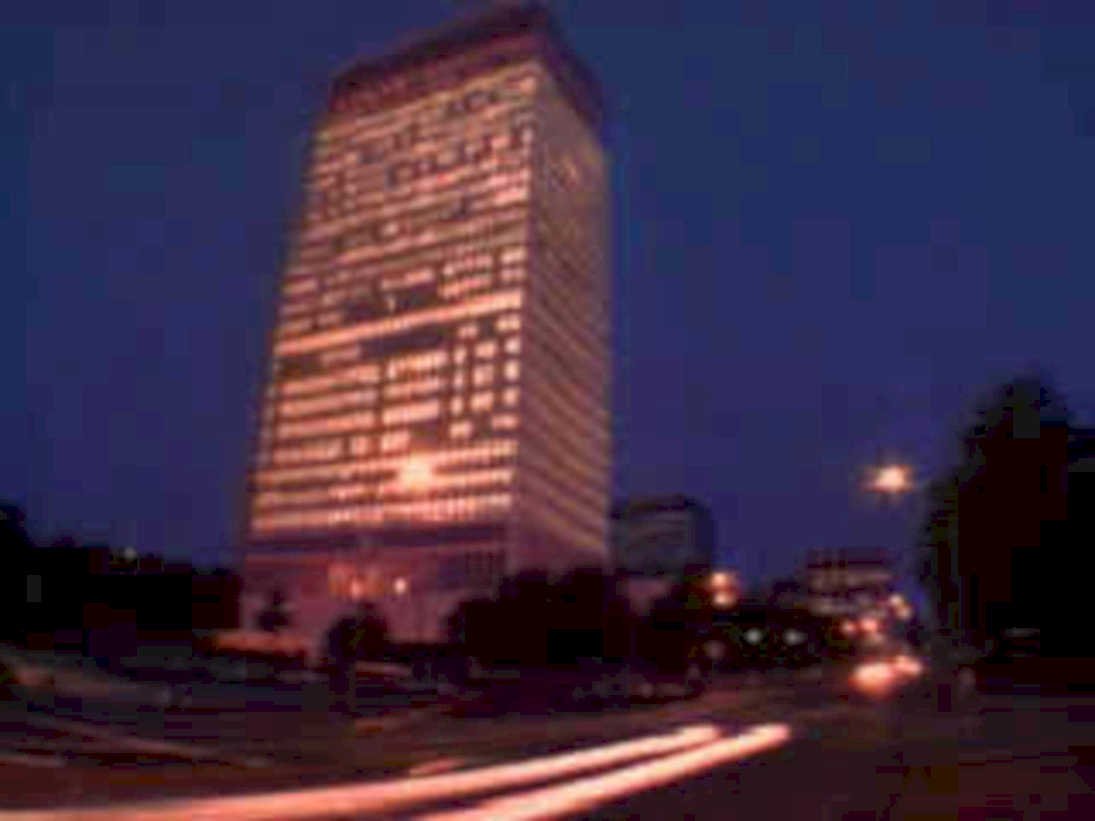 night cityscape dc1980s 1990s A4 Photo Print