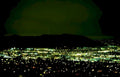 night cityscape la 2 Vintage A4 Photo Print