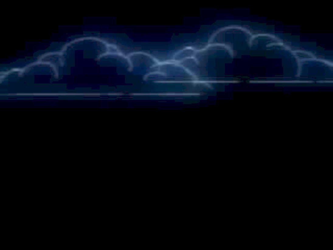 night sky clouds1980s 1990s A4 Photo Print