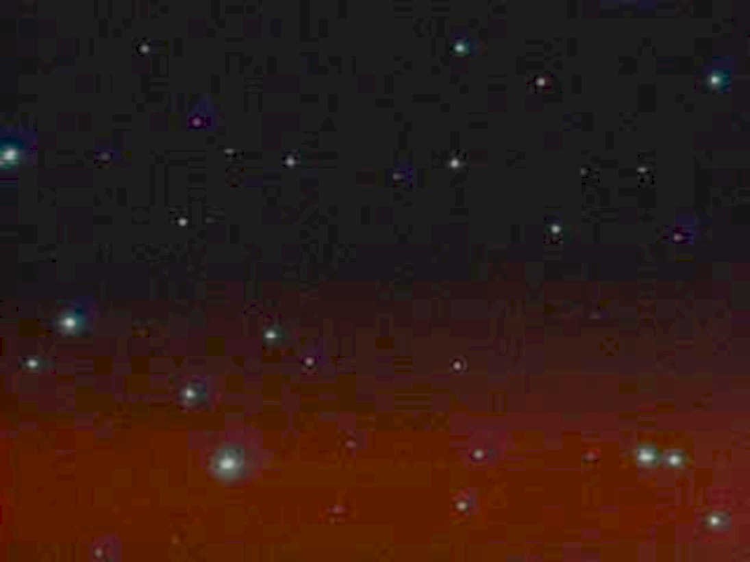 night sky stars 21980s 1990s A4 Photo Print