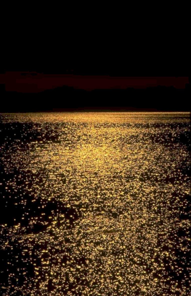 night water mountains 1980s 1990s A4 Photo Print