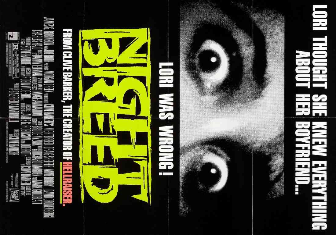 nightbreed poster 01 A4 Photo Print