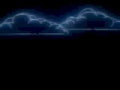 nightclouds glowing 011980s 1990s A4 Photo Print