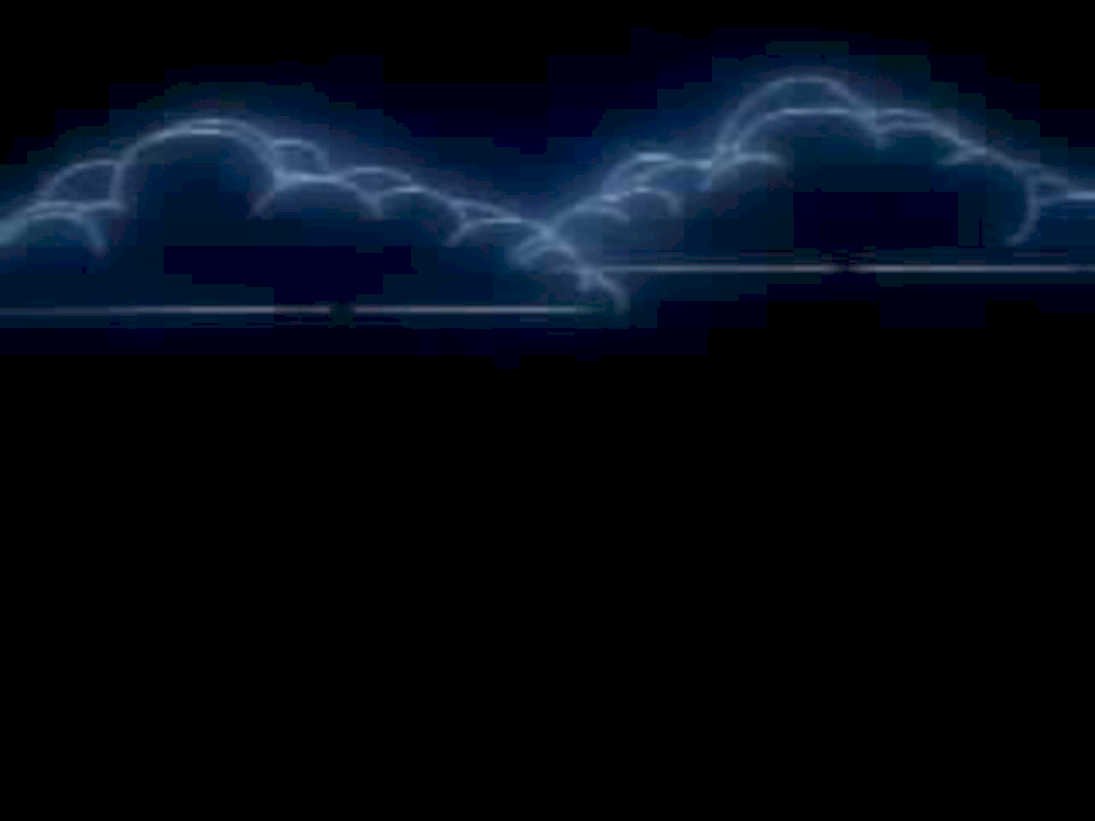 nightclouds glowing 011980s 1990s A4 Photo Print