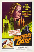 nightmare castle  03 film star poster A4 Photo Print