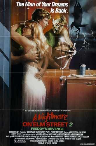 nightmare on elm street 2  01 film star poster A4 Photo Print