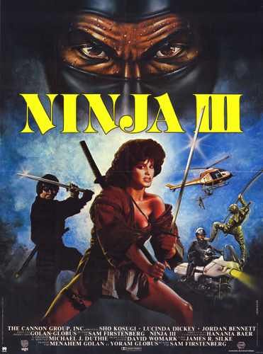 ninja 3  01 film star poster A4 Photo Print