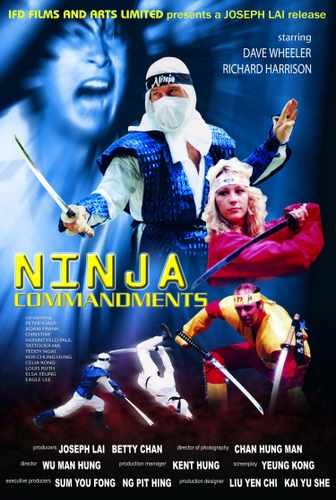 ninja commandments  01 film star poster A4 Photo Print