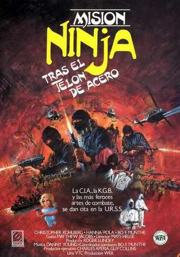 ninja mission  01 film star poster A4 Photo Print