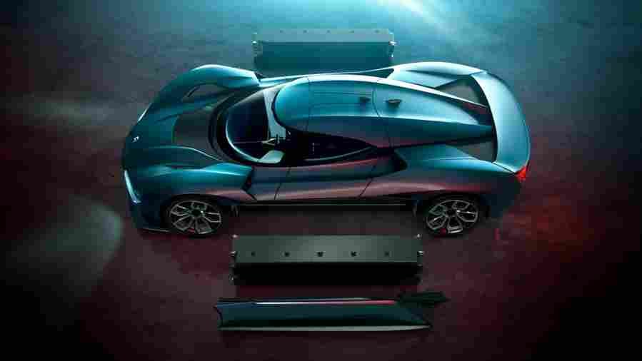 nio ep9 2016 7062 6 Car A4 Photo Print