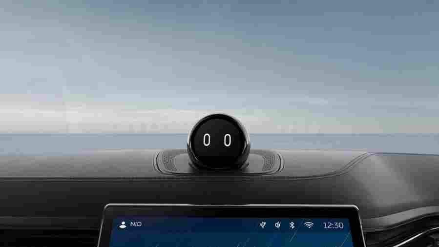 nio es6 2018 7064 17 Car A4 Photo Print